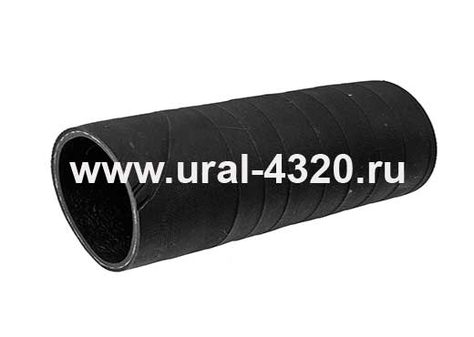 4320-1303057 Патрубок радиатора нижний на Урал с дв. КамАЗ-740 (d=58  150мм)
